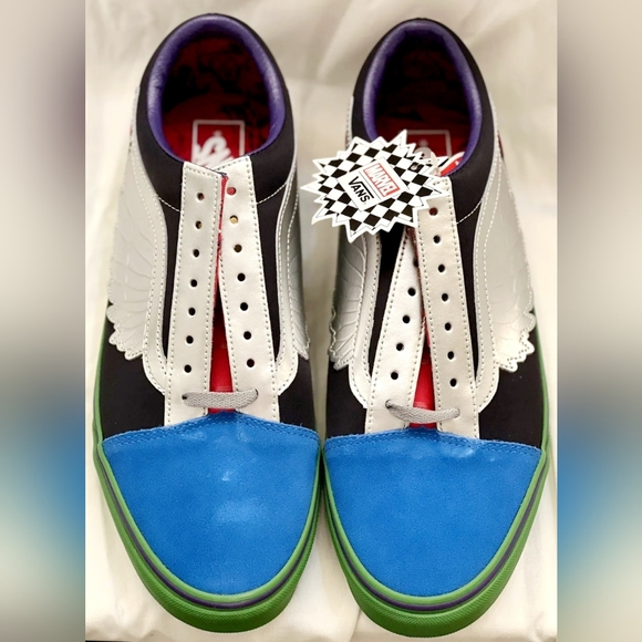 (Sold)VANS Old Skool x Marvel Avengers Multi 2018 Limited Men Size 11 New In Box - Picture 5 of 8